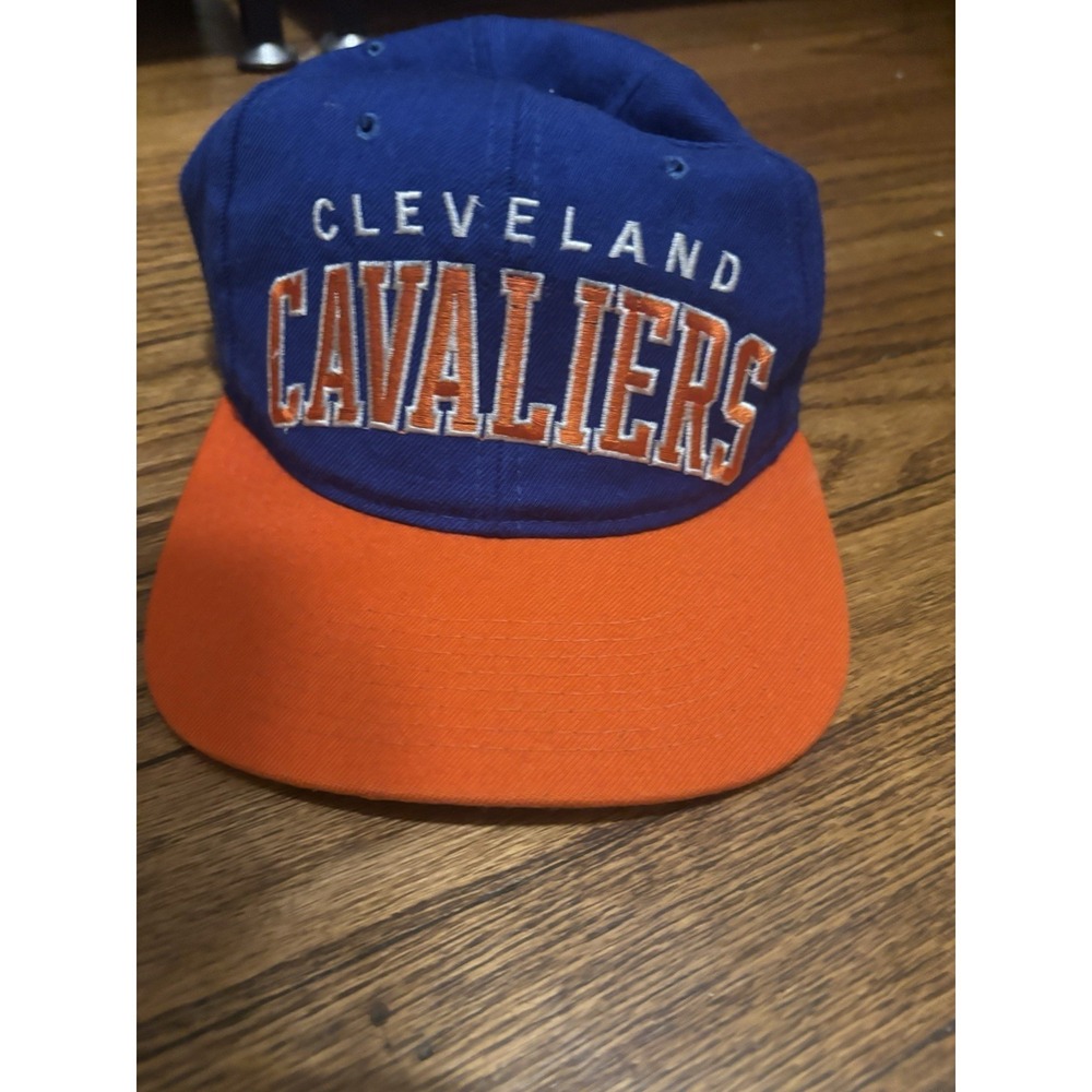 Vintage Cleveland Cavaliers Starter Baseball Cap SnapBack Wool Natural
